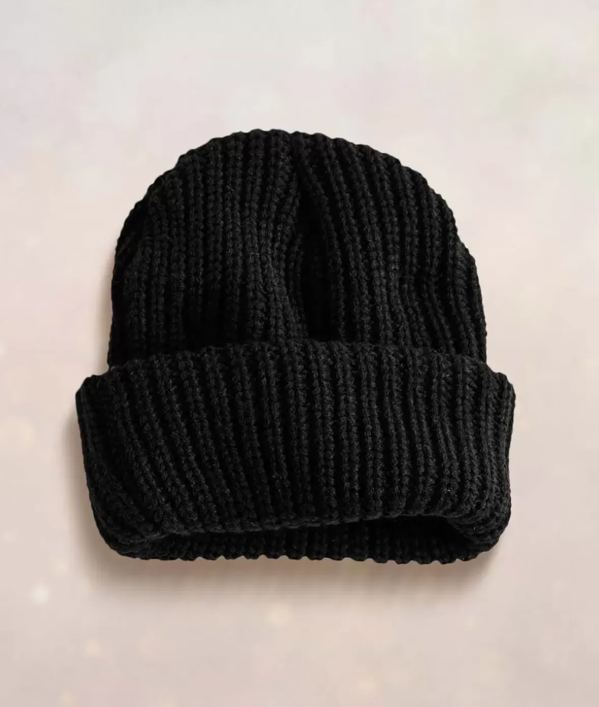 Nayked Apparel Accessories>Chunky Marled Yarn And Solid Color Soft Knit Hat