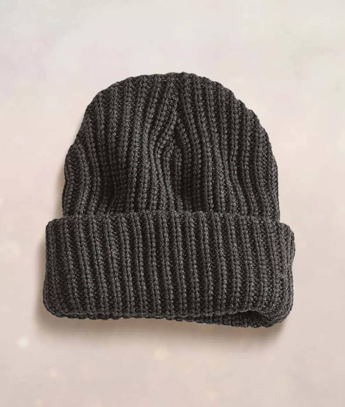 Nayked Apparel Accessories>Chunky Marled Yarn And Solid Color Soft Knit Hat