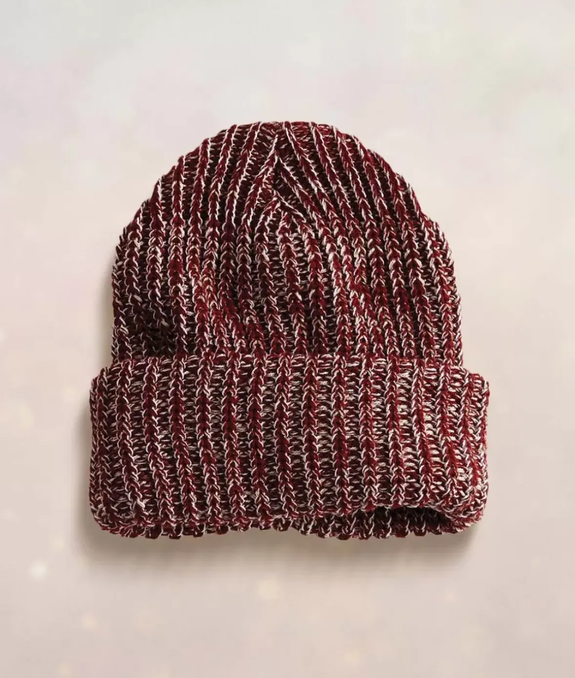 Nayked Apparel Accessories>Chunky Marled Yarn And Solid Color Soft Knit Hat