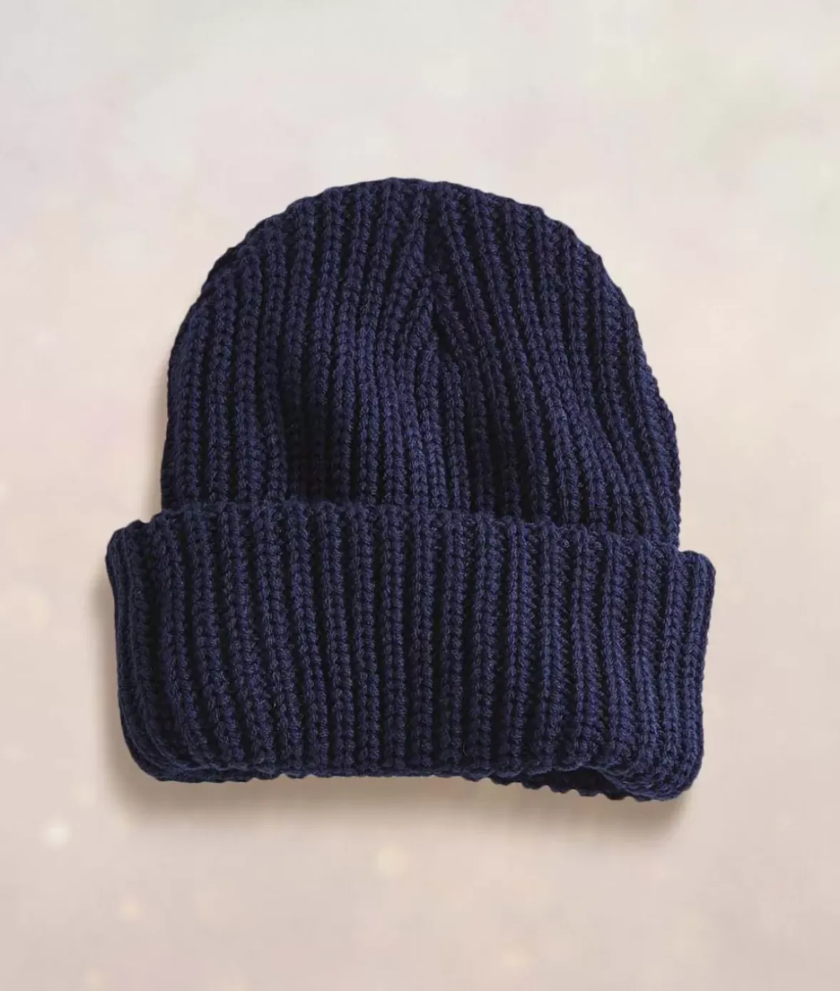 Nayked Apparel Accessories>Chunky Marled Yarn And Solid Color Soft Knit Hat