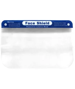 Nayked Apparel Accessories>Comfort Face Shield With Elastic, Single/Discontinued