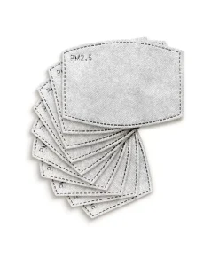 Nayked Apparel Accessories>Disposable Pm2.5 Face Mask Filters (10-Pack)/Discontinued