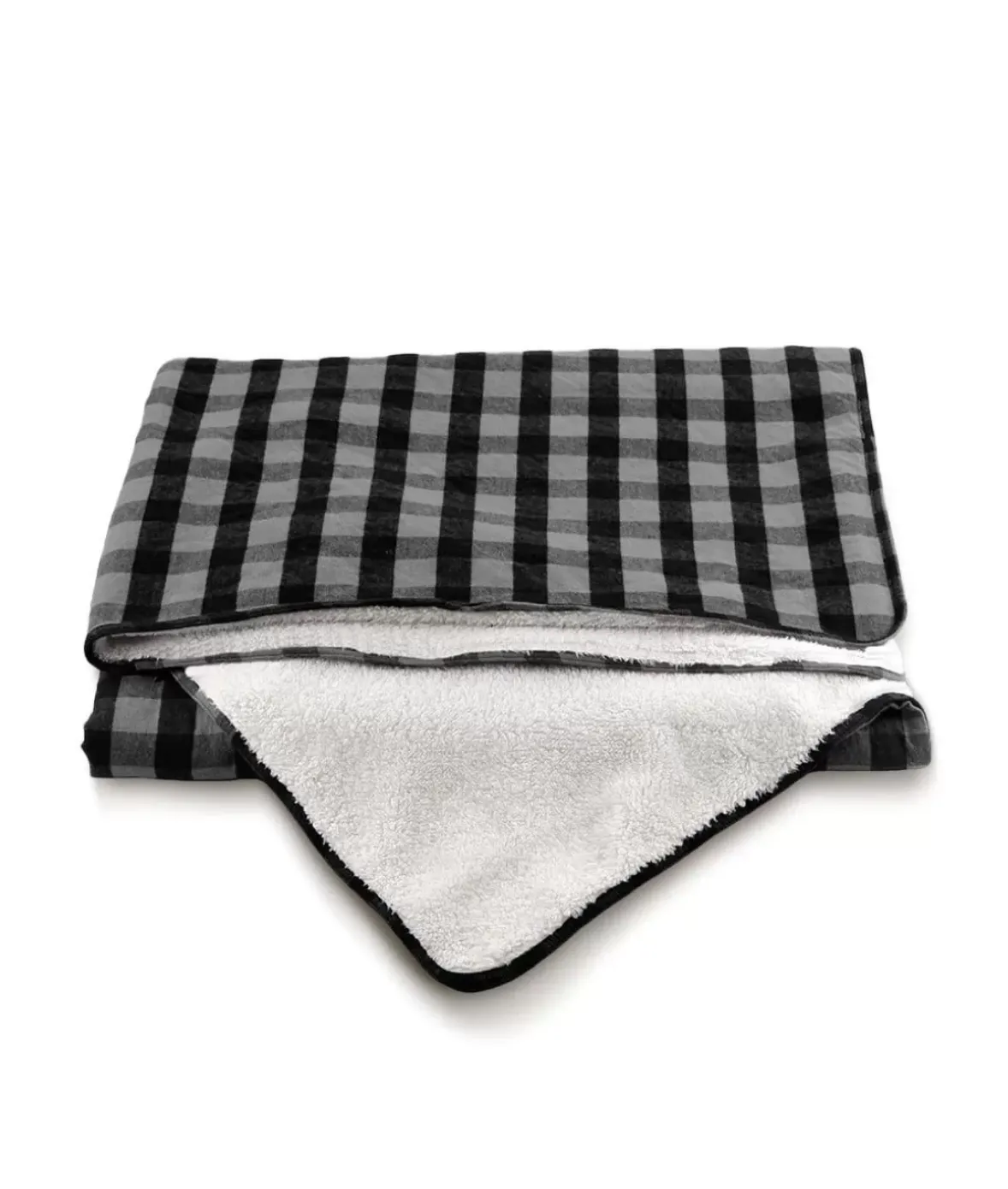 Nayked Apparel Accessories>Everest Sherpa Flannel Blanket