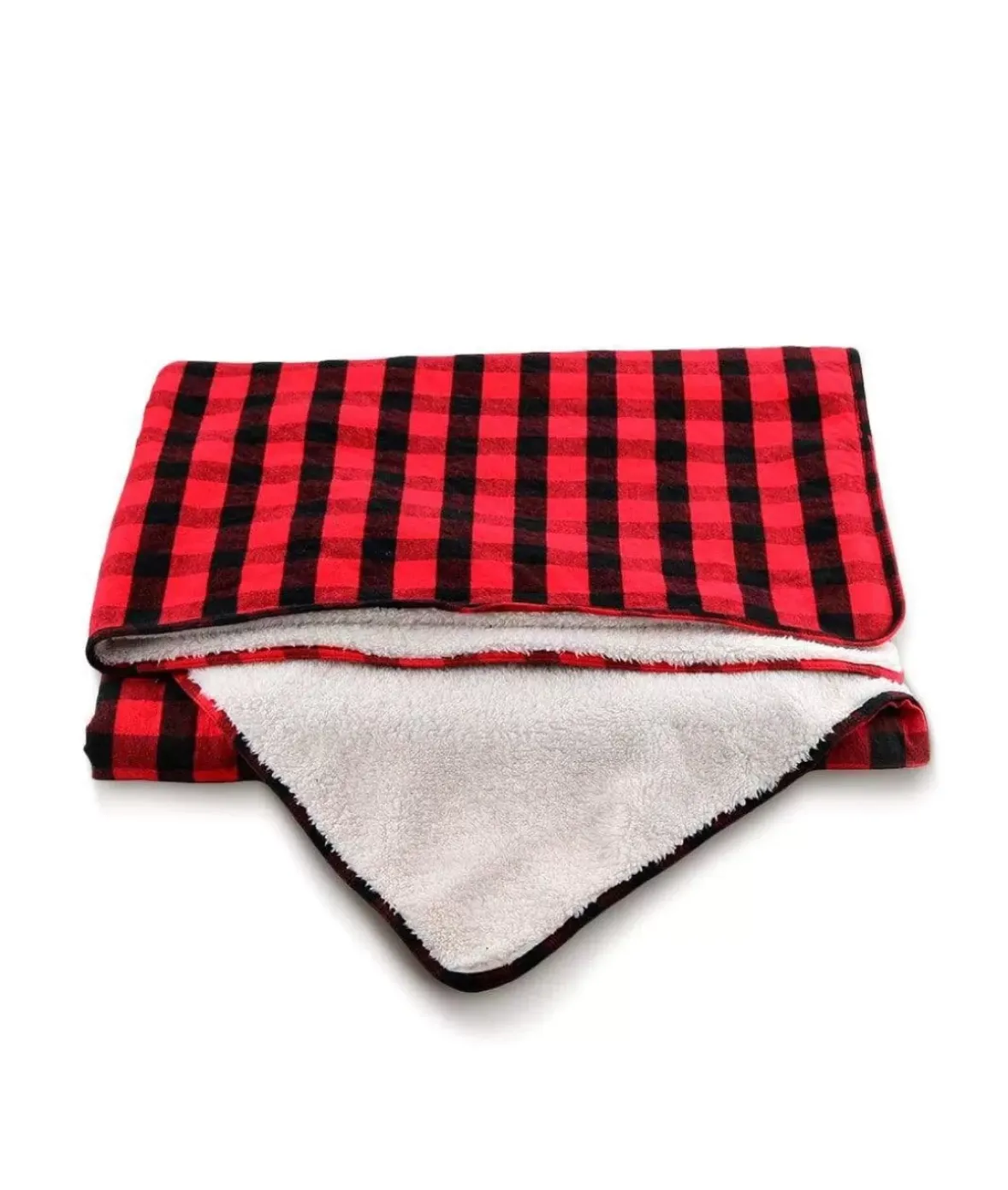 Nayked Apparel Accessories>Everest Sherpa Flannel Blanket