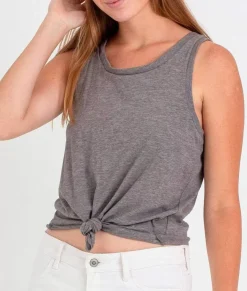 Nayked Apparel Tank Tops>Ladies Ridiculously Soft Lightweight Knotted Tank