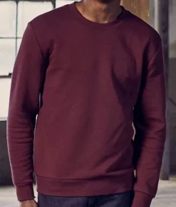Nayked Apparel Hoodies & Sweatshirts>Men Soft Eco Friendly Crew Neck Pullover