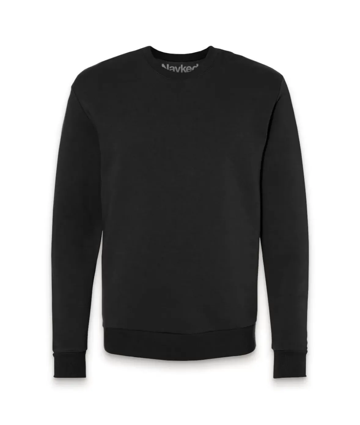Nayked Apparel Hoodies & Sweatshirts>Men Soft Eco Friendly Crew Neck Pullover