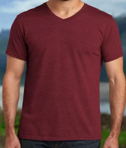Nayked Apparel T-Shirts>Men'S Big Ridiculously Soft Recycled Lightweight V-Neck T-Shirt