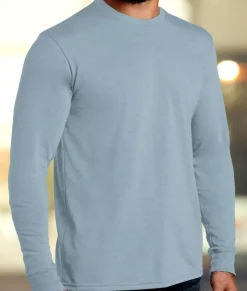 Nayked Apparel T-Shirts>Men'S Big Ridiculously Soft Recycled Lightweight Long Sleeve T-Shirt