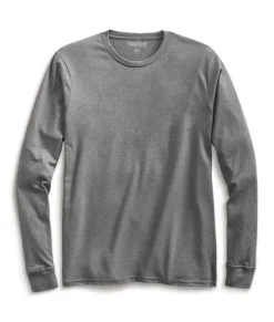 Nayked Apparel T-Shirts>Men'S Big Ridiculously Soft Recycled Lightweight Long Sleeve T-Shirt