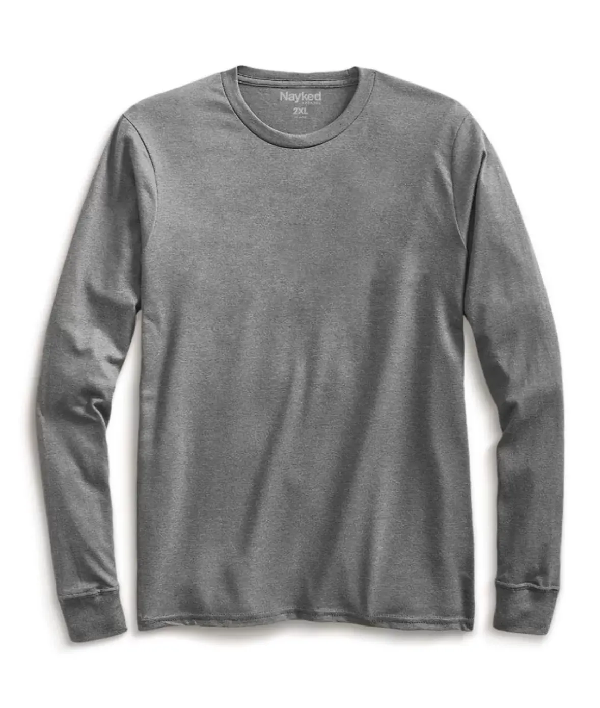 Nayked Apparel T-Shirts>Men'S Big Ridiculously Soft Recycled Lightweight Long Sleeve T-Shirt