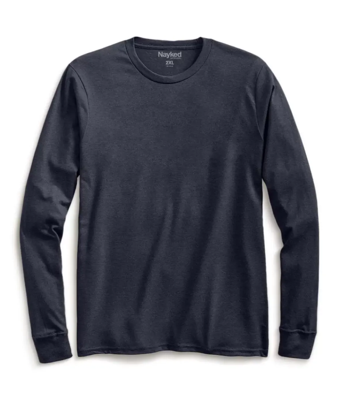 Nayked Apparel T-Shirts>Men'S Big Ridiculously Soft Recycled Lightweight Long Sleeve T-Shirt