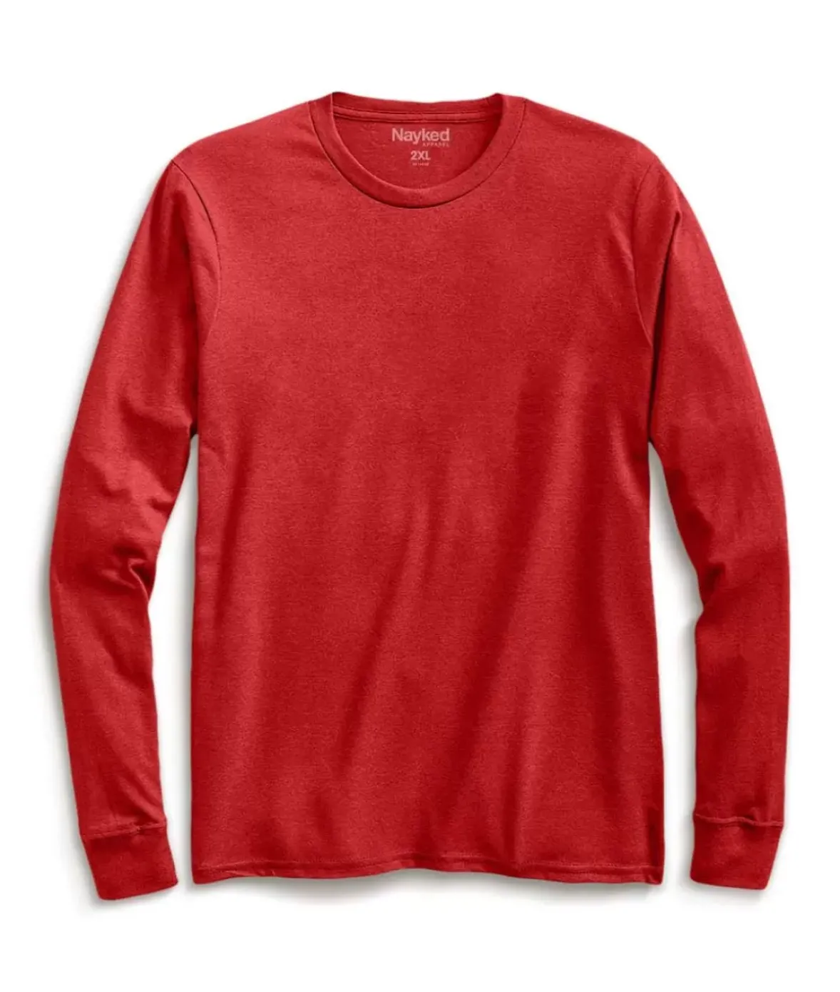Nayked Apparel T-Shirts>Men'S Big Ridiculously Soft Recycled Lightweight Long Sleeve T-Shirt