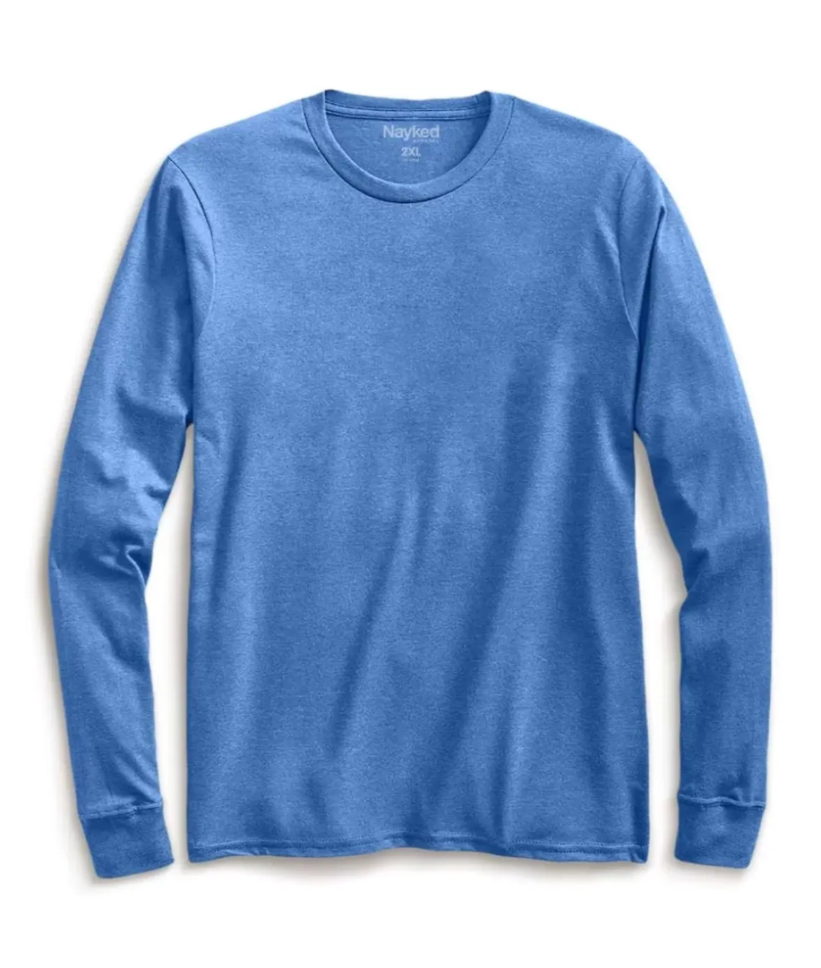 Nayked Apparel T-Shirts>Men'S Big Ridiculously Soft Recycled Lightweight Long Sleeve T-Shirt