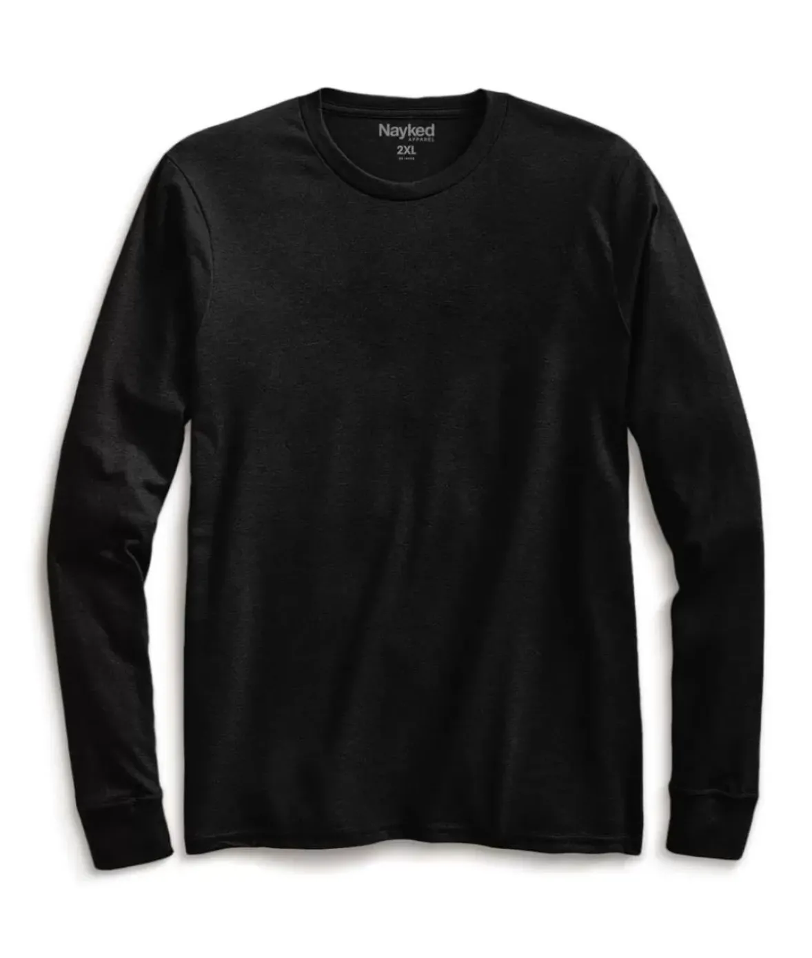 Nayked Apparel T-Shirts>Men'S Big Ridiculously Soft Recycled Lightweight Long Sleeve T-Shirt