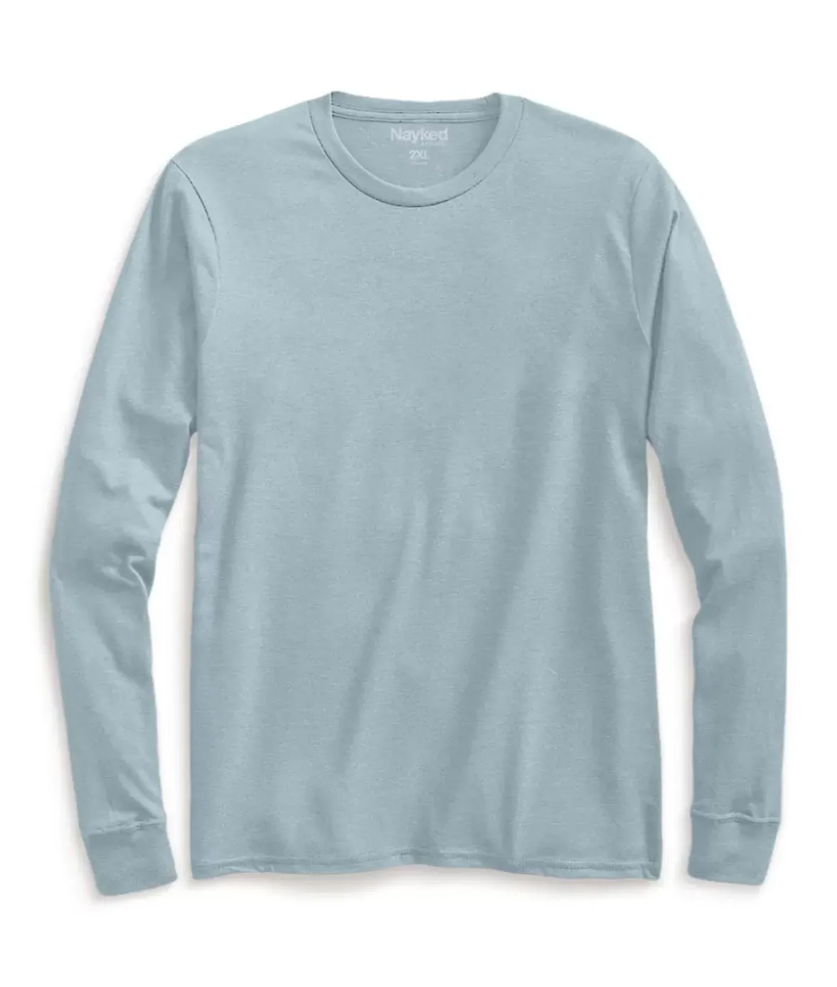 Nayked Apparel T-Shirts>Men'S Big Ridiculously Soft Recycled Lightweight Long Sleeve T-Shirt