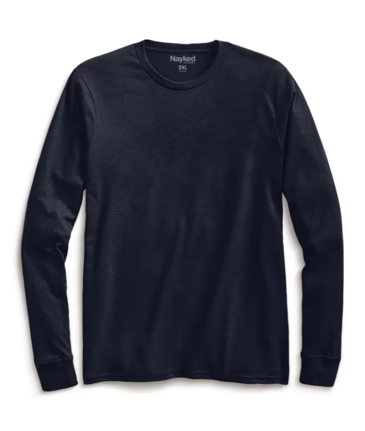 Nayked Apparel T-Shirts>Men'S Big Ridiculously Soft Recycled Lightweight Long Sleeve T-Shirt