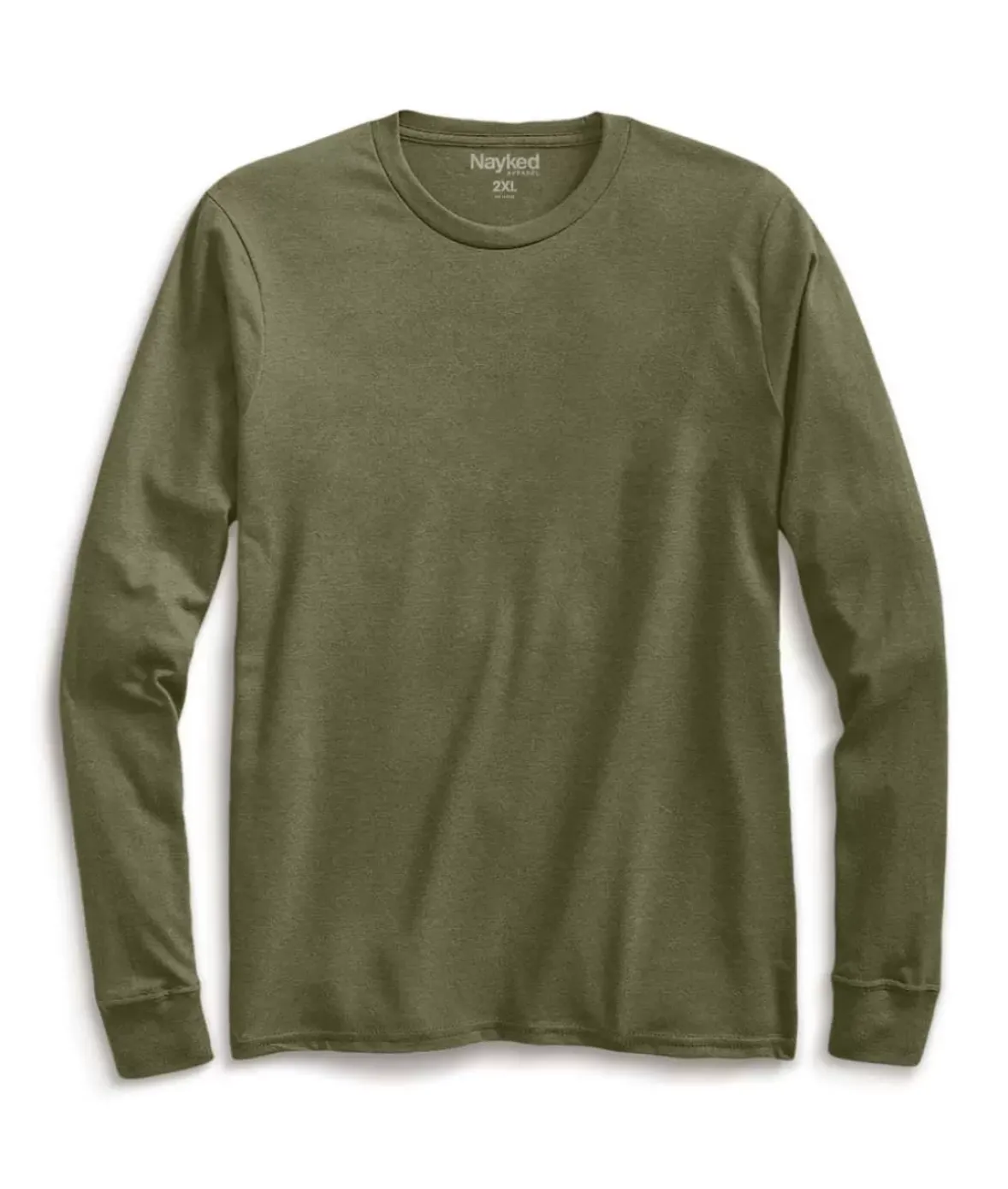 Nayked Apparel T-Shirts>Men'S Big Ridiculously Soft Recycled Lightweight Long Sleeve T-Shirt