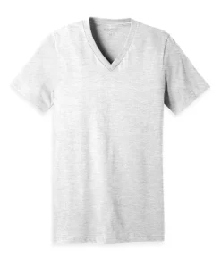 Nayked Apparel Shirts>Men'S Classic Cotton Short Sleeve V-Neck T-Shirt