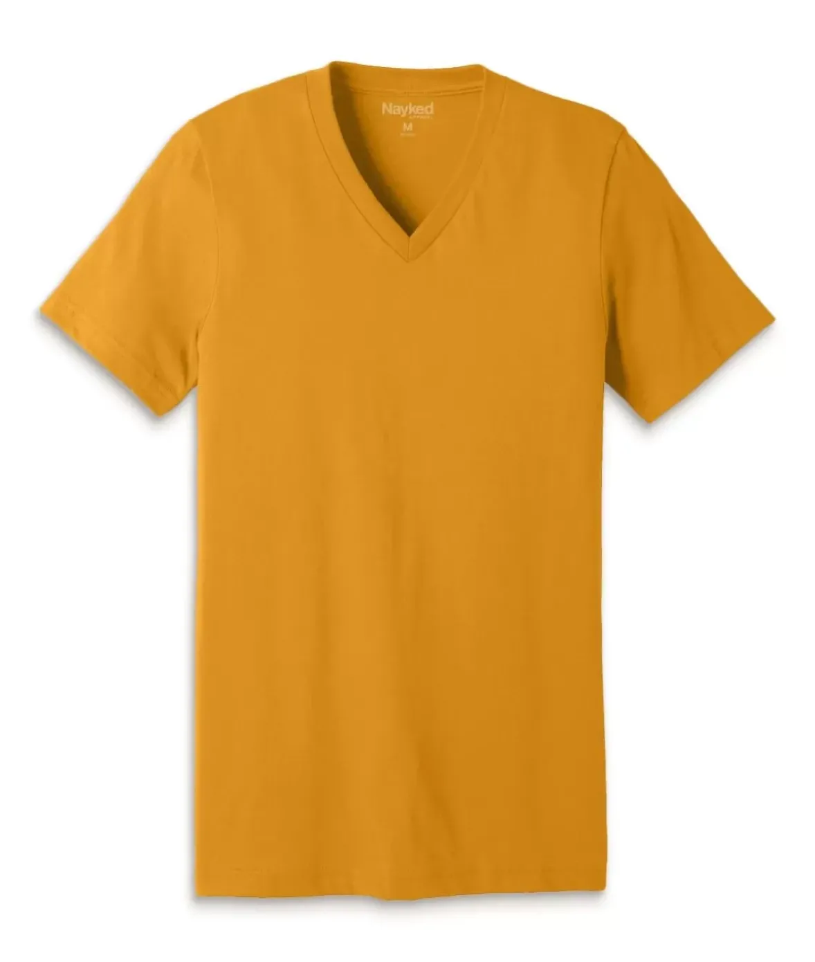 Nayked Apparel Shirts>Men'S Classic Cotton Short Sleeve V-Neck T-Shirt