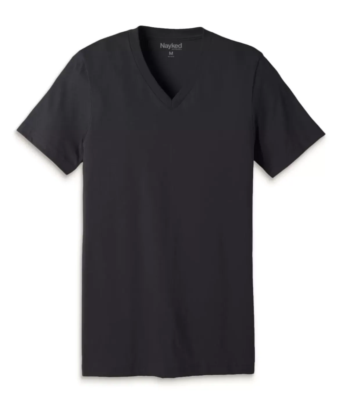 Nayked Apparel Shirts>Men'S Classic Cotton Short Sleeve V-Neck T-Shirt