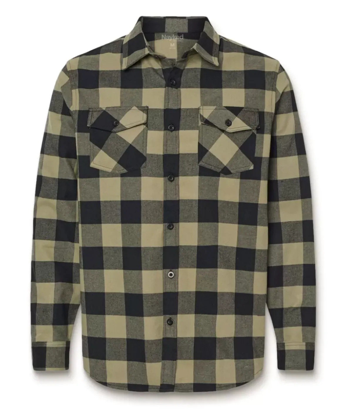 Nayked Apparel Shirts>Men'S Classic Flannel Shirt