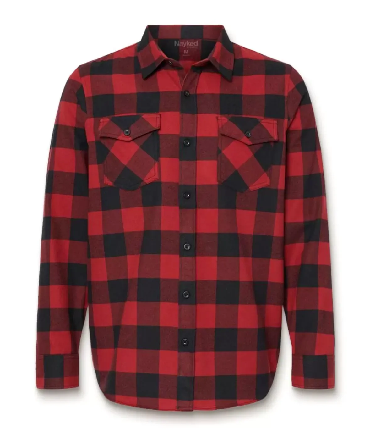 Nayked Apparel Shirts>Men'S Classic Flannel Shirt