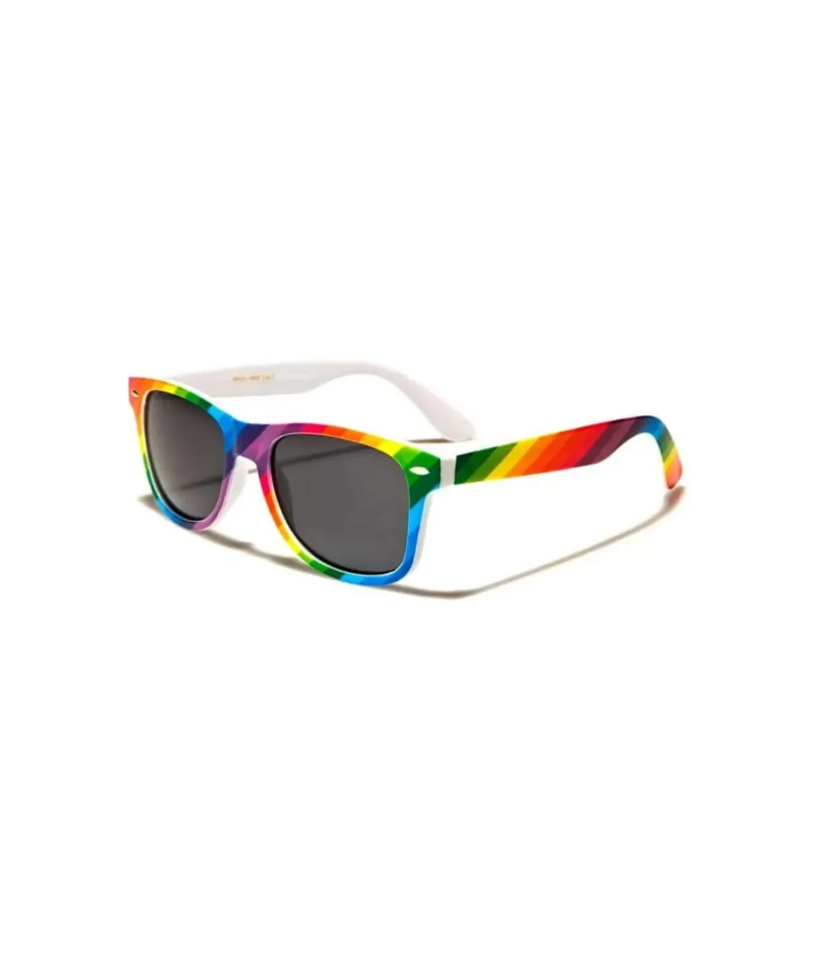 Nayked Apparel Accessories>Men'S Classic Retro Sunglasses With Uv Protection, Lifetime Guarantee Rainbow
