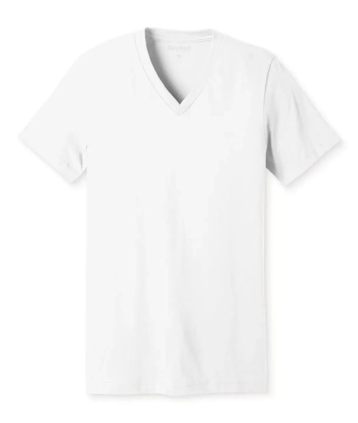 Nayked Apparel Shirts>Men'S Classic Soft Heathered Short Sleeve V-Neck T-Shirt