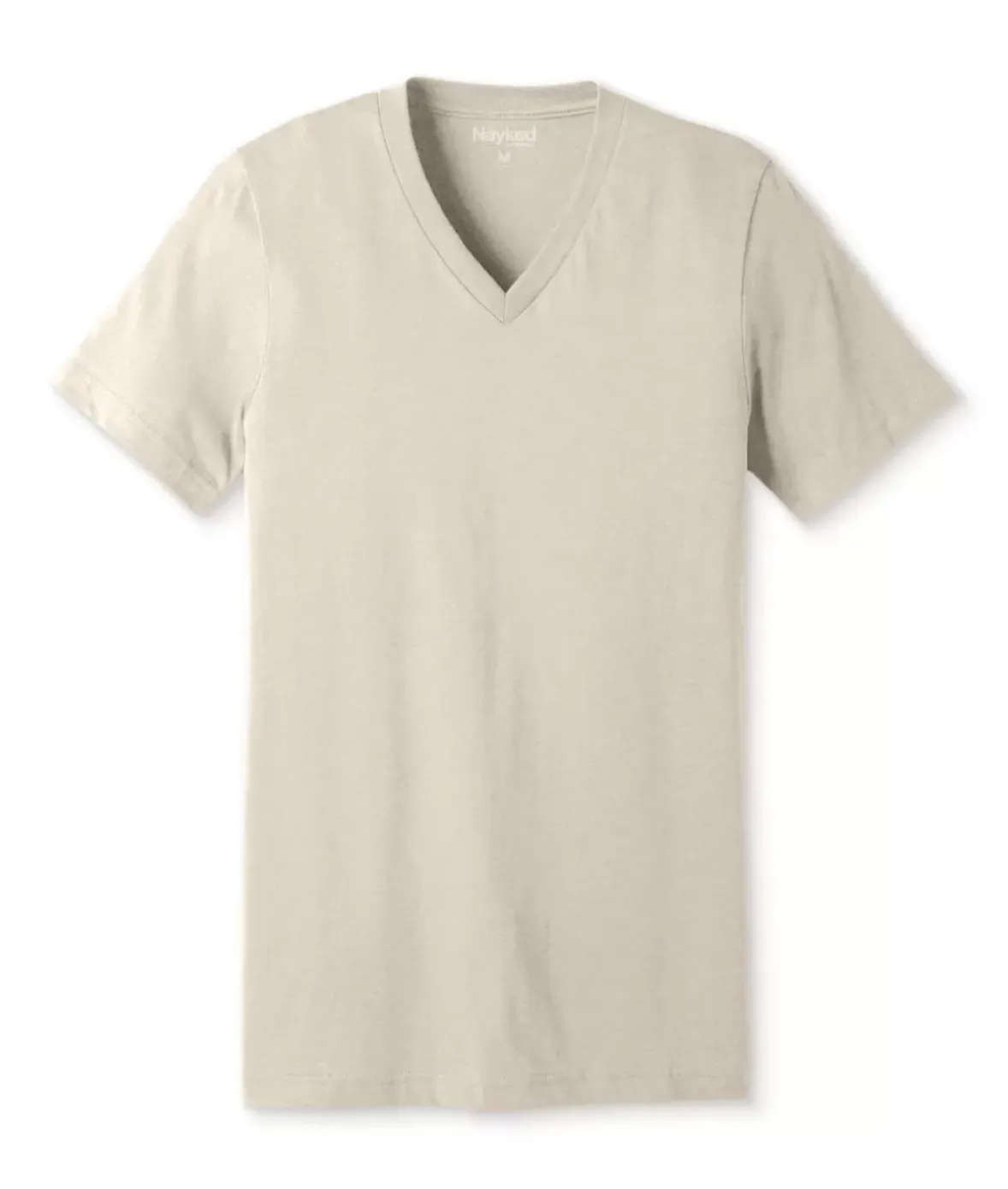 Nayked Apparel Shirts>Men'S Classic Soft Heathered Short Sleeve V-Neck T-Shirt