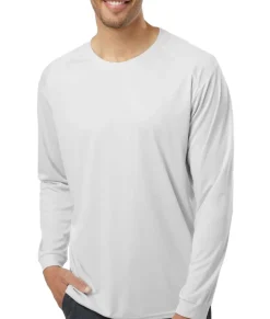 Nayked Apparel Shirts>Men'S Long Islander Performance Upf Long Sleeve T-Shirt