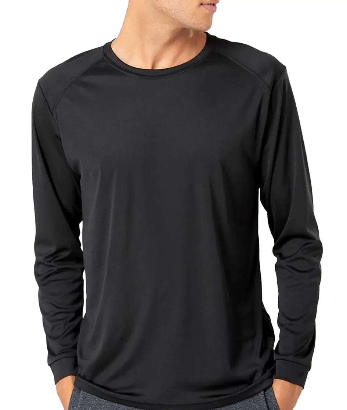 Nayked Apparel Shirts>Men'S Long Islander Performance Upf Long Sleeve T-Shirt