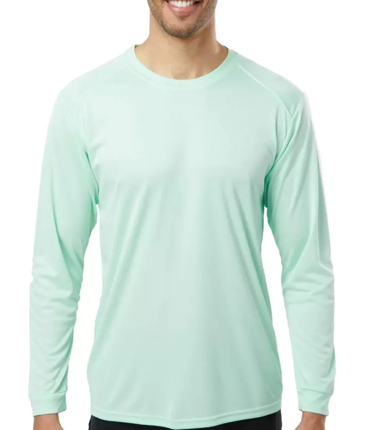 Nayked Apparel T-Shirts>Men'S Long Islander Performance Upf Long Sleeve T-Shirt