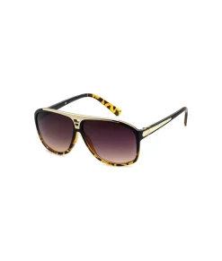 Nayked Apparel Accessories>Men'S Metal Flat-Top Aviator Sunglasses, Lifetime Guarantee