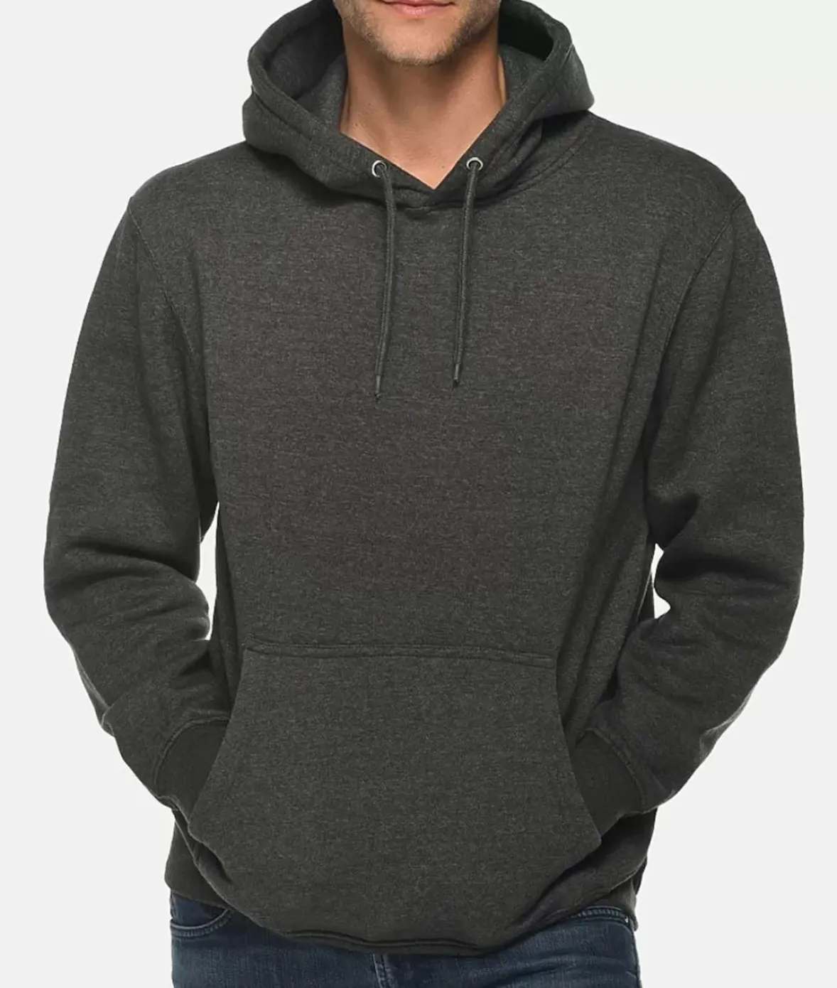 Nayked Apparel Hoodies & Sweatshirts>Men'S Midweight Premium Soft Pullover Sweatshirt Hoodie