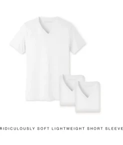 Nayked Apparel T-Shirts>Men'S 3Pk Ridiculously Soft Lightweight V-Neck T-Shirt