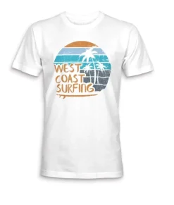 Nayked Apparel Shirts>Men'S Ridiculously Soft 100% Cotton Graphic Tee | West Coast Surfing