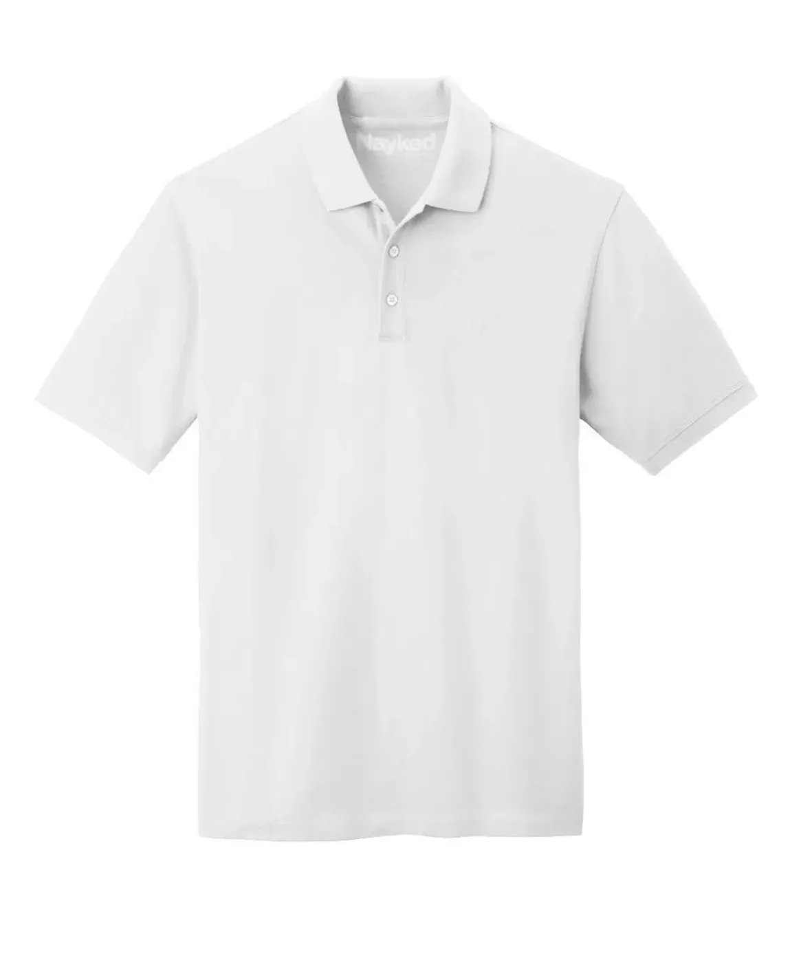 Nayked Apparel Polos>Men'S Ridiculously Soft 100% Cotton Pique Polo Shirt
