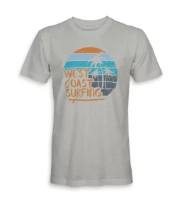 Nayked Apparel T-Shirts>Men'S Ridiculously Soft 100% Cotton Graphic Tee | West Coast Surfing