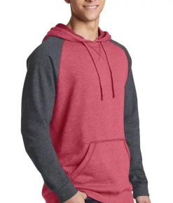 Nayked Apparel Shirts>Men'S Ridiculously Soft Big Fleece Raglan Hoodie