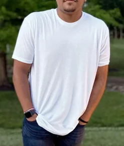 Nayked Apparel T-Shirts>Men'S Ridiculously Soft Big Lightweight Crew Neck T-Shirt
