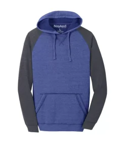 Nayked Apparel Hoodies & Sweatshirts>Men'S Ridiculously Soft Big Fleece Raglan Hoodie