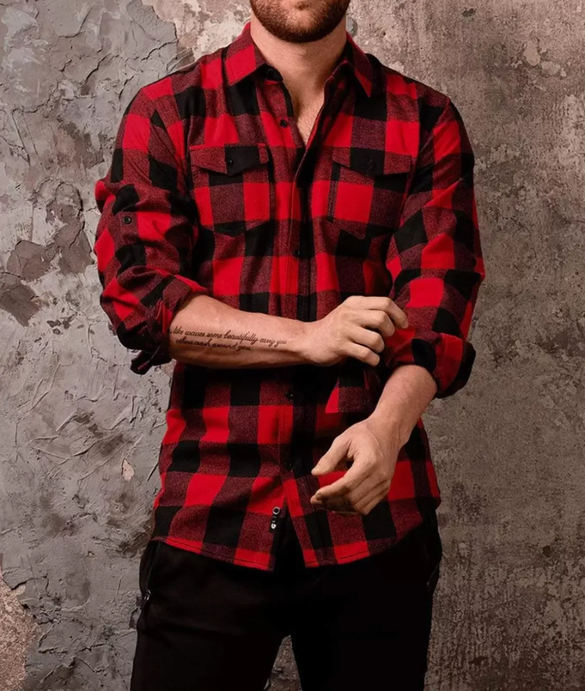 Nayked Apparel Shirts>Men'S Ridiculously Soft Button Down Plaid Flannel Shirt