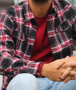 Nayked Apparel Shirts>Men'S Ridiculously Soft Button Down Plaid Flannel Shirt