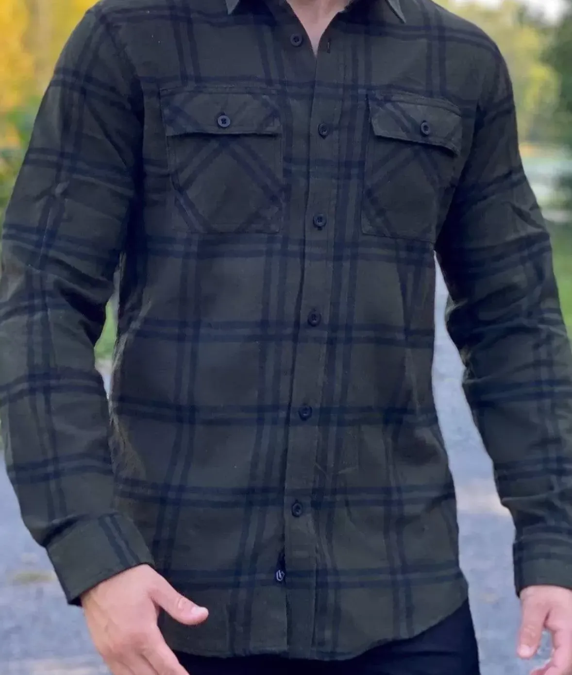 Nayked Apparel Shirts>Men'S Ridiculously Soft Button Down Plaid Flannel Shirt