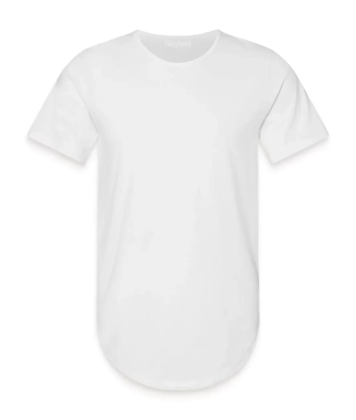 Nayked Apparel Shirts>Men'S Ridiculously Soft Curved Hem Urban T-Shirt