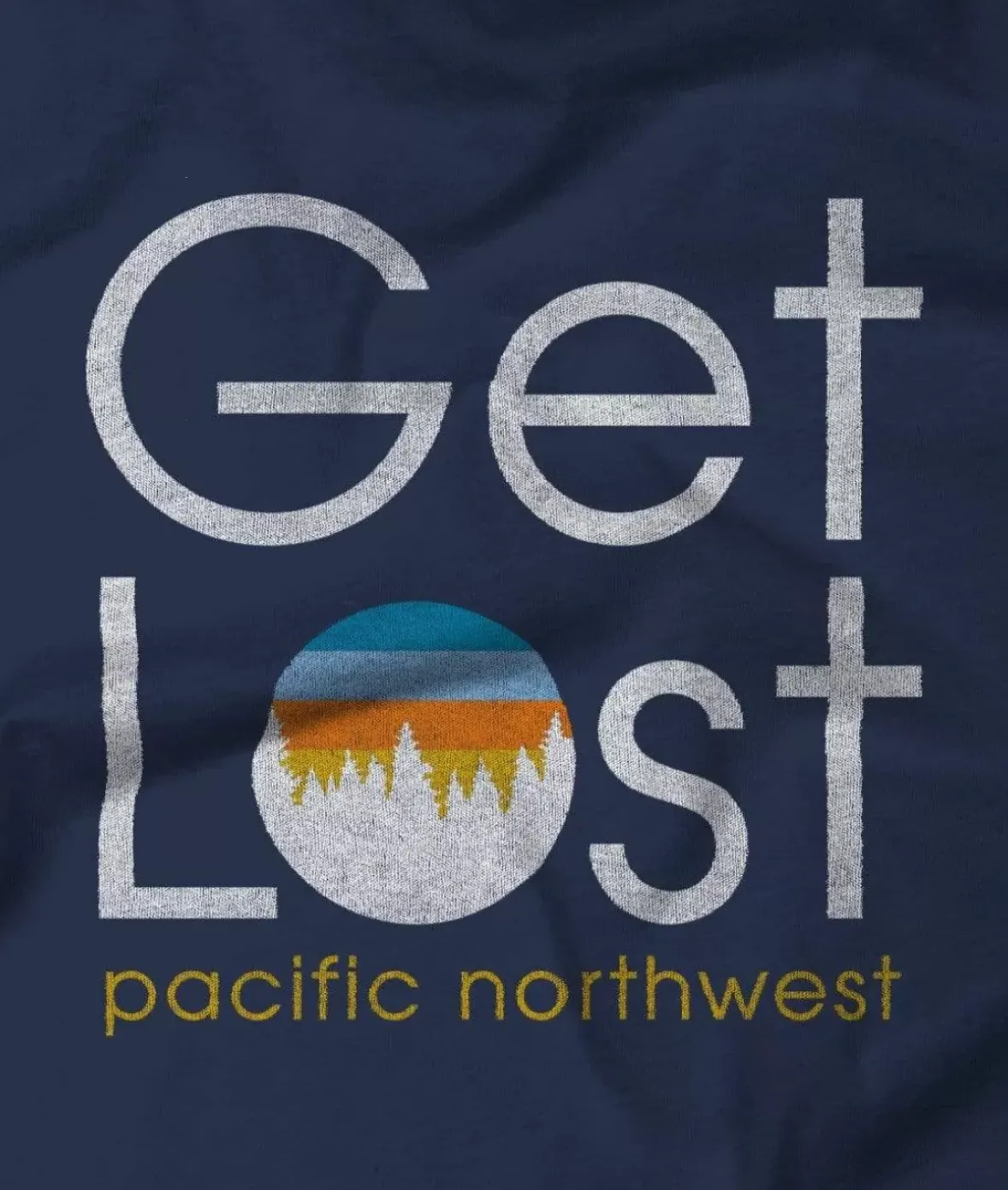 Nayked Apparel Hoodies & Sweatshirts>Men'S Ridiculously Soft Fleece Pullover Graphic Sweatshirt | Get Lost