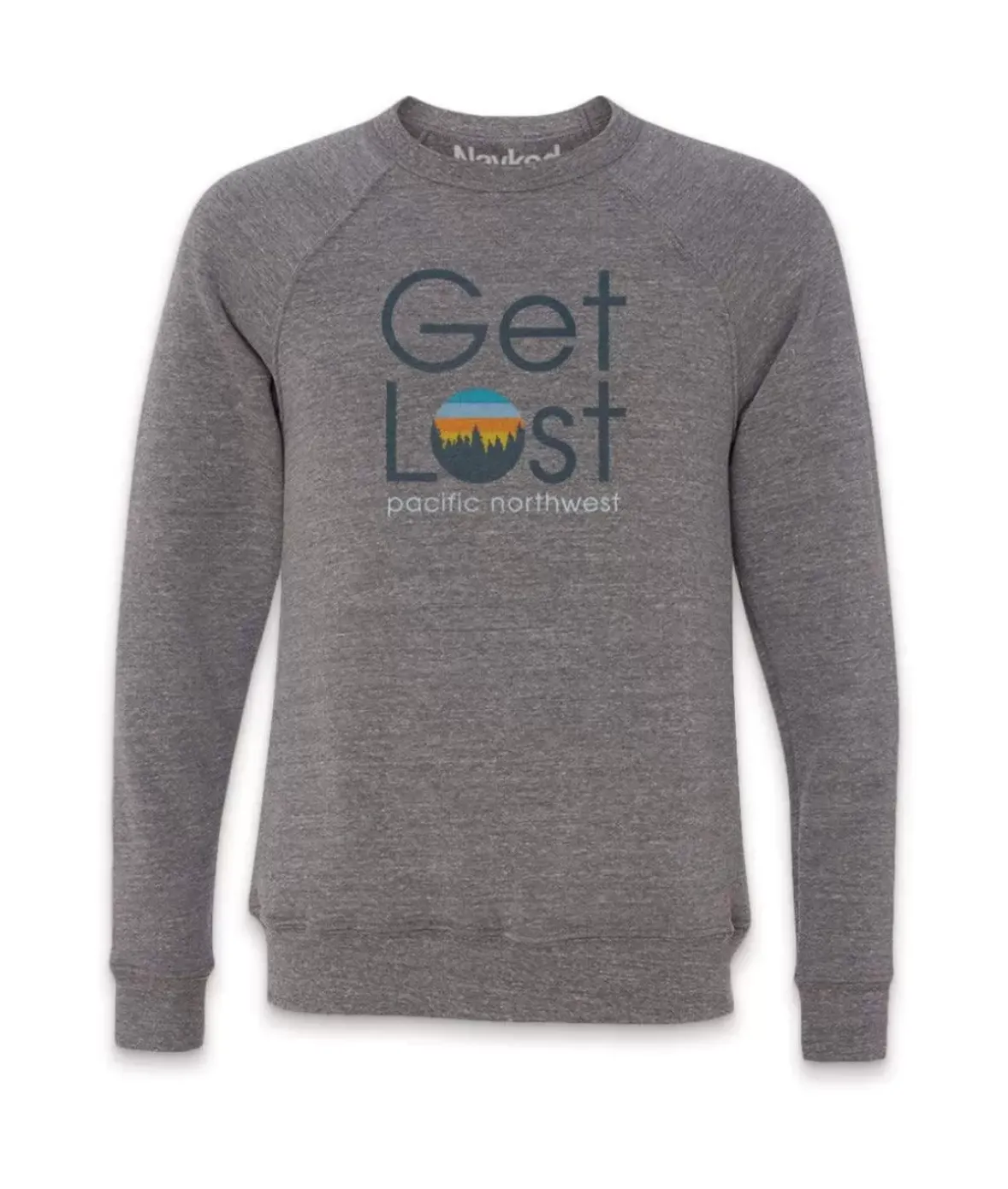 Nayked Apparel Hoodies & Sweatshirts>Men'S Ridiculously Soft Fleece Pullover Graphic Sweatshirt | Get Lost