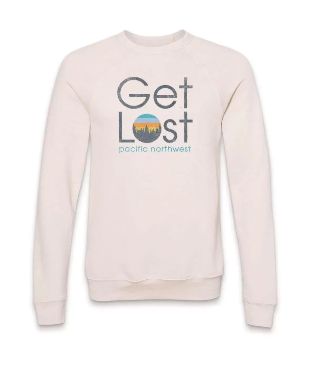 Nayked Apparel Hoodies & Sweatshirts>Men'S Ridiculously Soft Fleece Pullover Graphic Sweatshirt | Get Lost