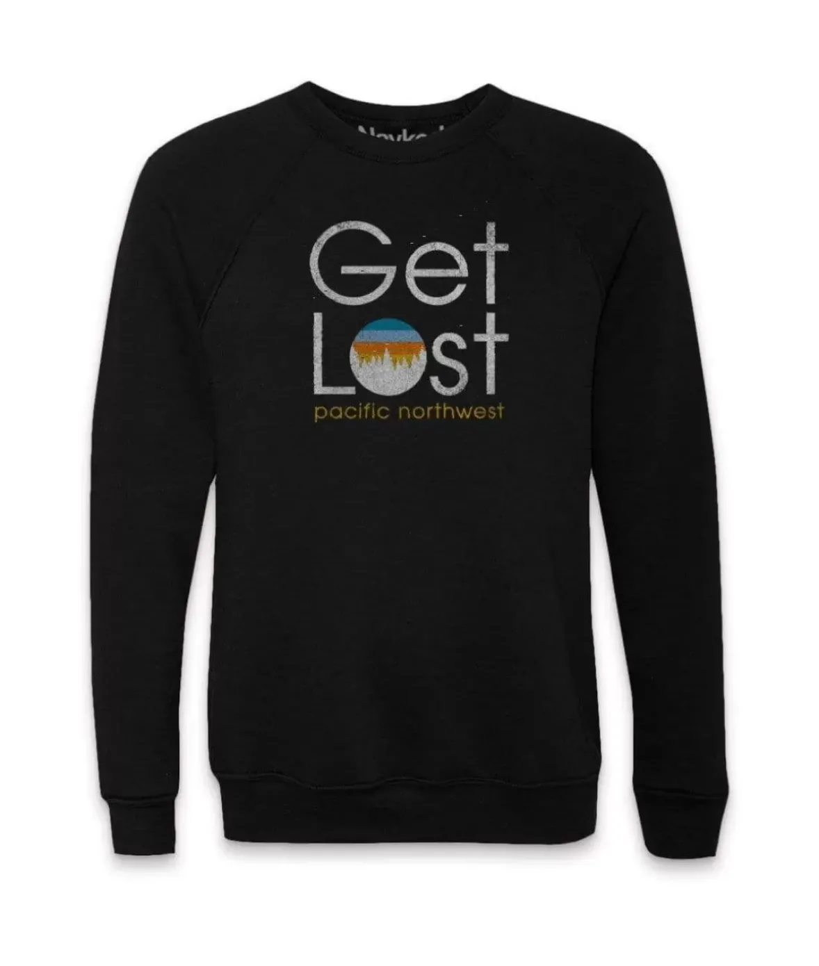 Nayked Apparel Hoodies & Sweatshirts>Men'S Ridiculously Soft Fleece Pullover Graphic Sweatshirt | Get Lost